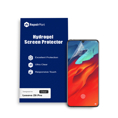 Lenovo Z6 Pro Compatible Premium Hydrogel Screen Protector With Full Coverage Ultra HD